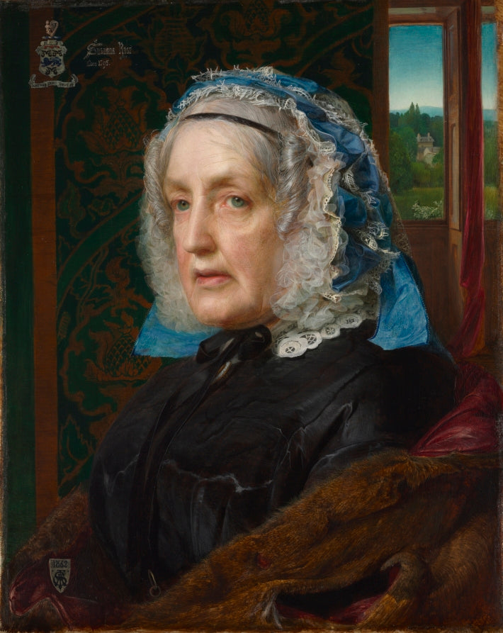 Susanna Anderson Rose by Frederick Sandys (British, 1829–1904) - Classic Art canvas print