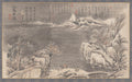 Evening Snow Blending River and Sky, from Eight Views of Xiao-Xiang by Tani Bunchō (Japanese, 1763–1841) - Classic Art canvas print