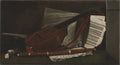 Attributes of Music by François Bonvin (French, 1817–1887) - Classic Art canvas print