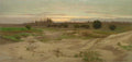 The Marl Pit at Mulcent  Evening by Antoine Chintreuil (French, 1814–1873) - Classic Art canvas print