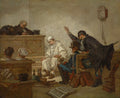 Pierrot in Criminal Court by Thomas Couture (French, 1815–1879) - Classic Art canvas print