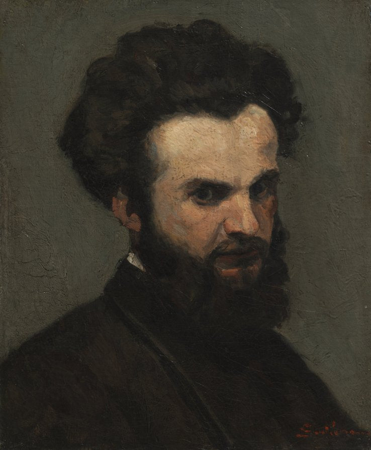 Self-Portrait by Armand Guillaumin (French, 1841–1927) - Classic Art canvas print