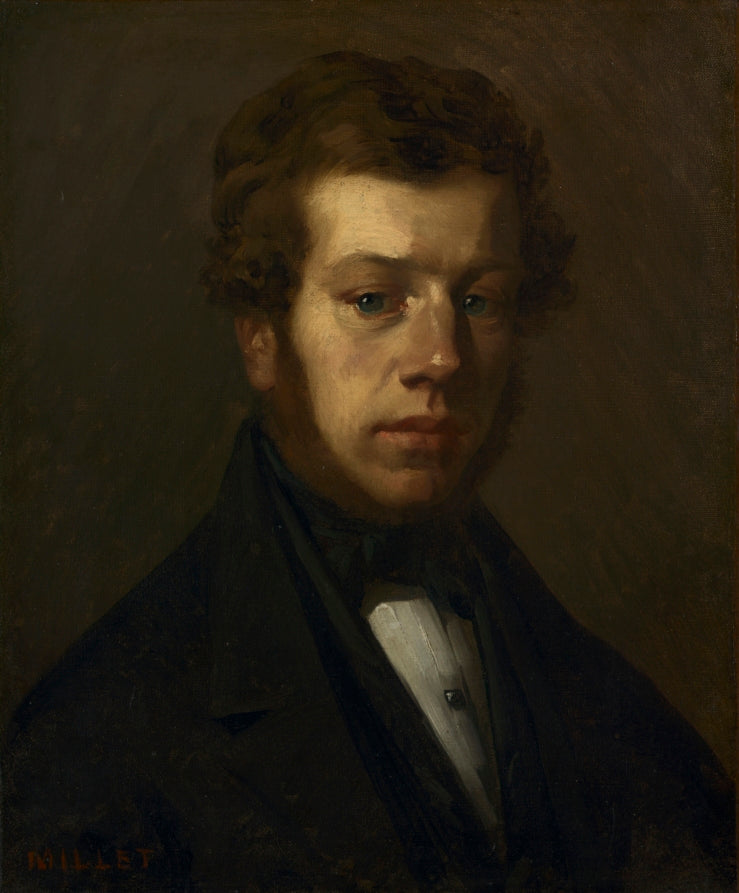Monsieur Martin by Jean-François Millet (French, 1814–1875) - Classic Art canvas print