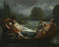 The Dream of Happiness by Pierre-Paul Prud'hon (French, 1758–1823) - Classic Art canvas print