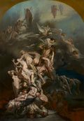 Heaven and Hell by Octave Tassaert (French, 1800–1874) - Classic Art canvas print