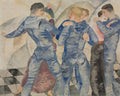 Dancing Sailors by Charles Demuth (American, 1883–1935) - Classic Art canvas print
