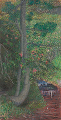 Pine Tree by Giovanni Segantini (Italian, 1858–1899) - Classic Art canvas print