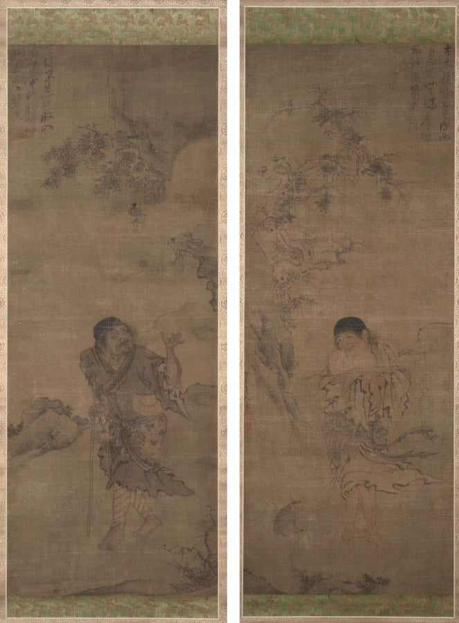 Li Tieguai Liu Haichan by  - Classic Art canvas print