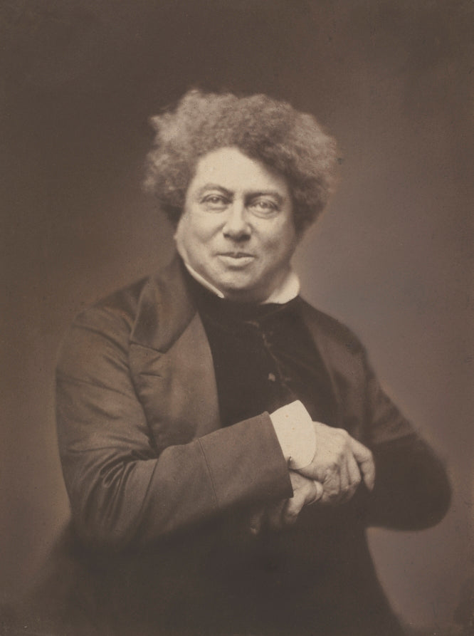 Alexandre Dumas pre 18021870 by Nadar (French, 1820–1910) - Classic Art canvas print