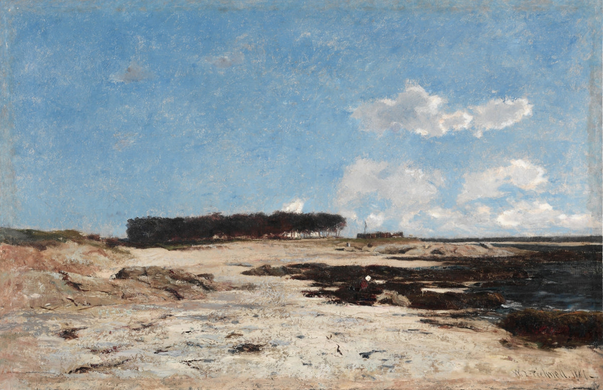 Pointe de Cabellou, Brittany by William L. Picknell (American, 1854–1897) - Classic Art canvas print