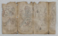 Iconographic Drawings Chakrashamvara with Vajravarahi, Hevajra with Nairatmya, and Yamantaka verso by  - Classic Art canvas print