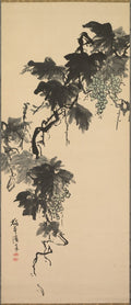 Grapes by Sugai Baikan (Japanese, 1784–1844) - Classic Art canvas print
