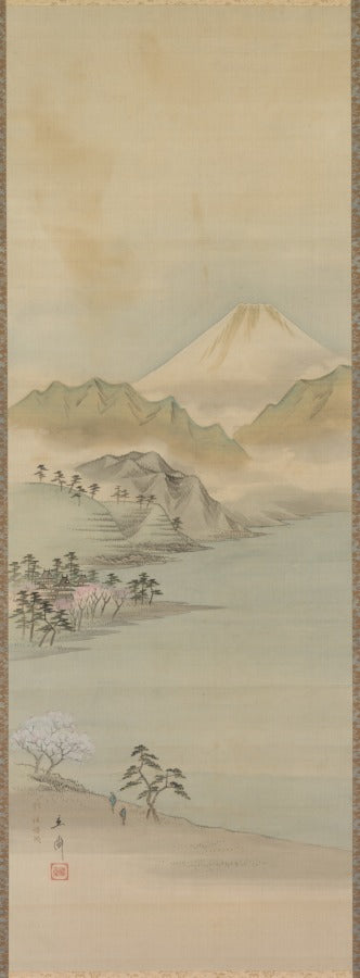 Lake Suwa by Utagawa Hiroshige (Japanese, 1797–1858) - Ukiyo-e canvas print