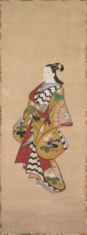 Courtesan by Kaigetsudō Ando (Japanese, c. 1671–1743) - Classic Art canvas print