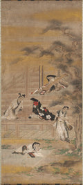 The Four Accomplishments by Iwasa Matabei (Japanese, 1578–1650) - Classic Art canvas print