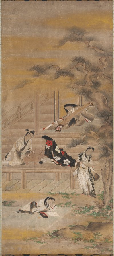 The Four Accomplishments by Iwasa Matabei (Japanese, 1578–1650) - Classic Art canvas print