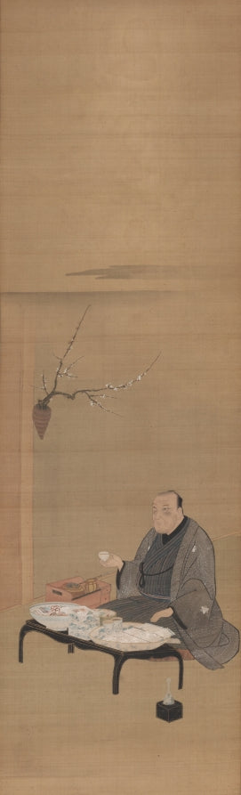 Portrait of Kinokuniya Bunzaemon by Utagawa Toyokuni (Japanese, 1769–1825) - Classic Art canvas print