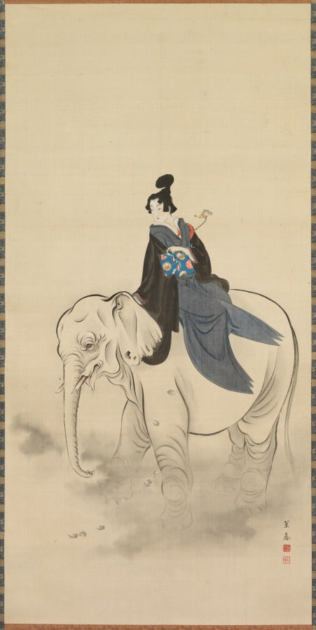 Stand-in Fugen by Kitao Masayoshi (Japanese, 1761–1824) - Classic Art canvas print