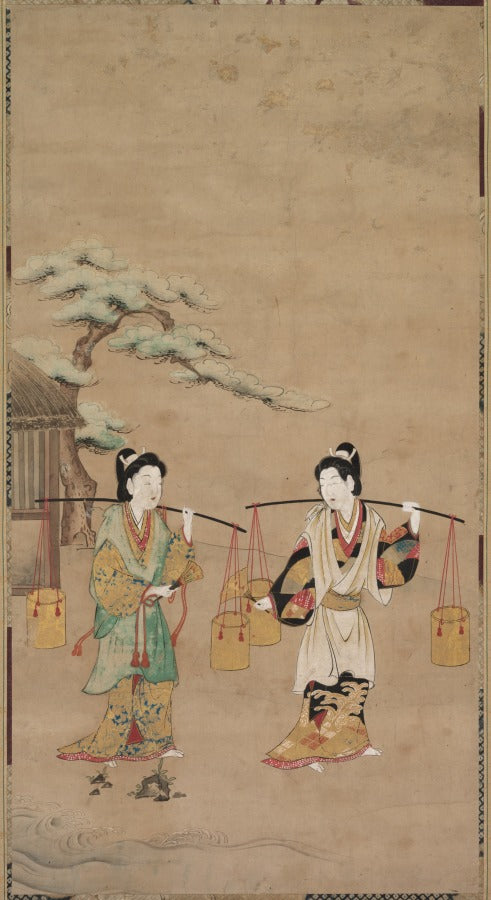 Scene from a Noh Play by  - Classic Art canvas print
