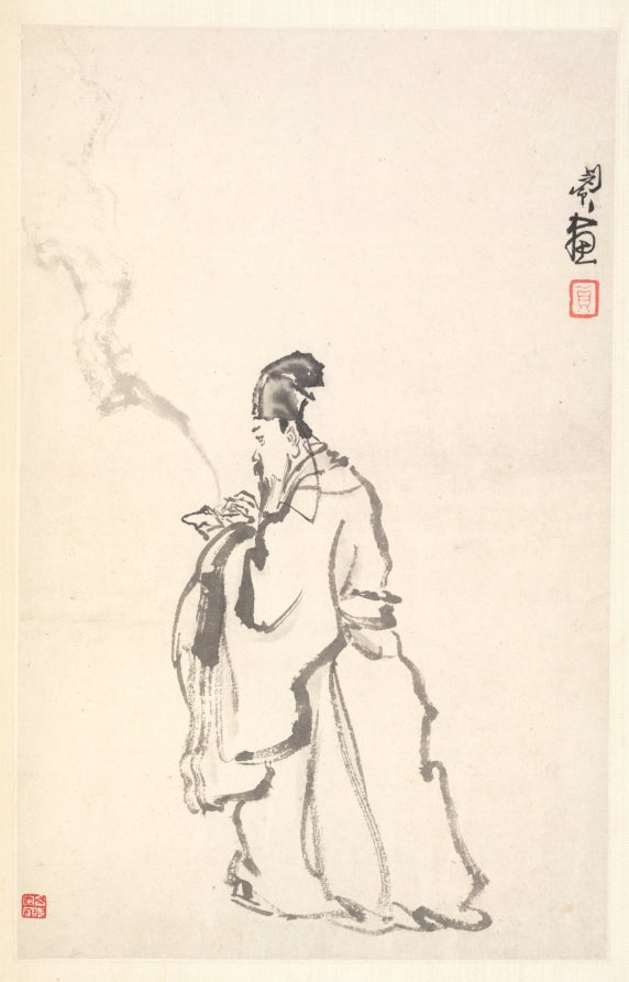 Su Dongpo by Min Zhen (Chinese, 1730–after 1788) - Classic Art canvas print