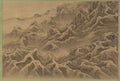 Mountains and Ravine by Suzuki Fuyō (Japanese, 1749–1816) - Classic Art canvas print