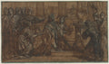 The Idolatry of Solomon by Pietro da Cortona (Italian, 1596–1669) - Classic Art canvas print