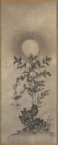Bamboo in Moonlight by  - Classic Art canvas print