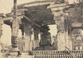 Great Pagoda, Great Bull, Front View, Tanjore, India Rajarajeshvara Temple, plate 12 from Photographic Views of Tanjore and Trivady Madras Madras Presidency by Captain Linnaeus Tripe (British, 1822–1902) - Classic Art canvas print