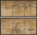 Winter and Summer Flowers by Kaihō Yūshō (Japanese, 1533–1615) - Classic Art canvas print