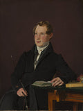Dr. Johann Henning Kjetil Hjardemaal by Christen Købke (Danish, 1810–1848) - Classic Art canvas print