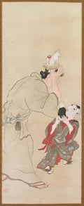 Genre Figures by Takebe Sōchō (Japanese, 1760–1814) - Classic Art canvas print