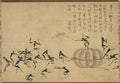 Festival of Insects by Motsurin Jōtō (Japanese, d. 1492) - Classic Art canvas print