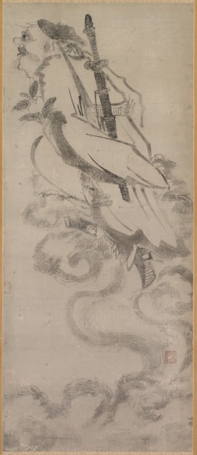 The Ascending Daoist Immortal by  - Classic Art canvas print