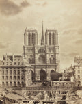 Notre Dame de Paris by Charles Soulier (French, 1840–1875) - Classic Art canvas print