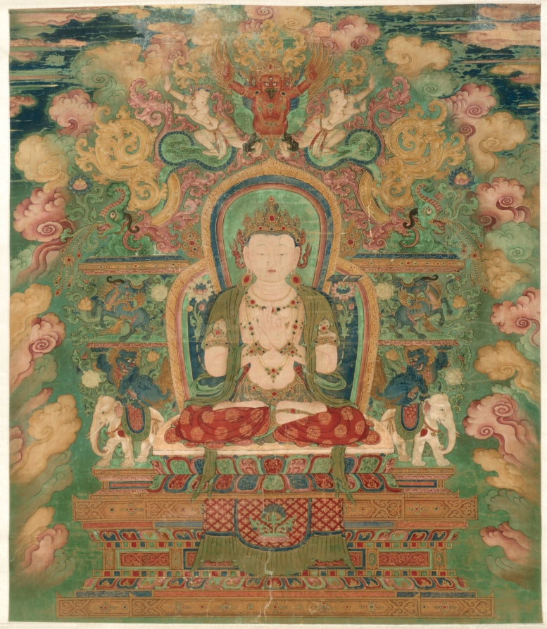 Manjushri by  - Classic Art canvas print