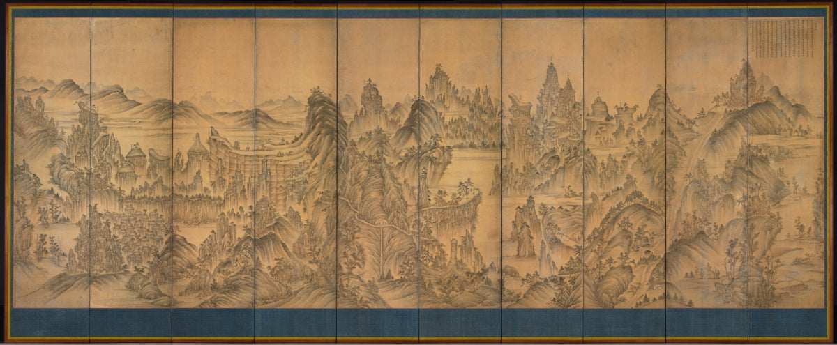 Seven Jeweled Mountain by  - Classic Art canvas print