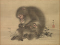 Monkeys by Mori Sosen (Japanese, 1747–1821) - Classic Art canvas print