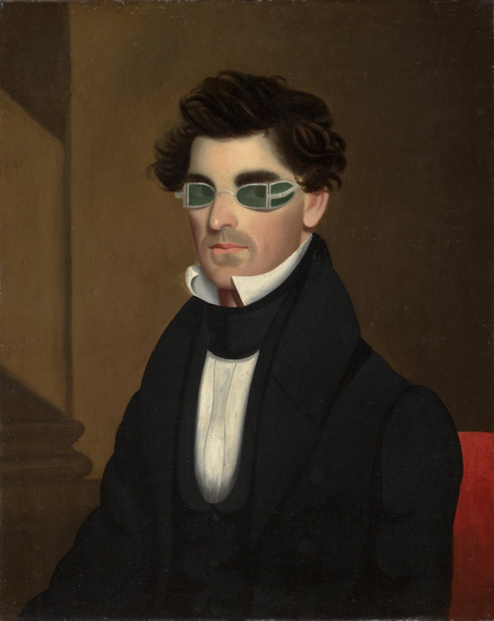 Nathaniel Olds by Jeptha Homer Wade (American, 1811–1890) - American Realist canvas print