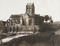 Church at Auvers by Édouard Baldus (French, 1813–1889) - Classic Art canvas print