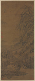Summer Mountains after Dong Yuan active c. 93775 by Huang Gongwang (Chinese, 1269–1354) - Classic Art canvas print