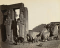 Fallen Statue at the Ramesseum, Thebes by Francis Frith (British, 1822–1898) - Classic Art canvas print