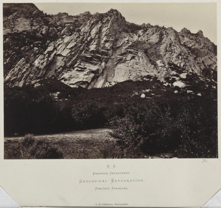 East Humboldt Mountains, Utah by Timothy H. O'Sullivan (American, 1840–1882) - Classic Art canvas print