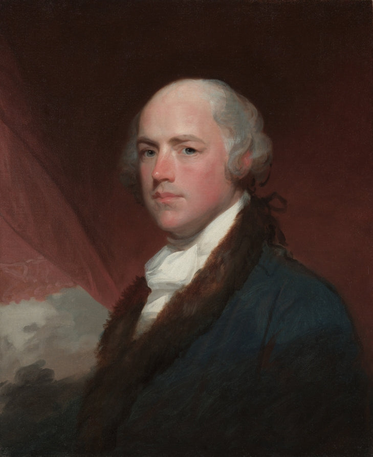 Wilson Cary Nicholas by Gilbert Stuart (American, born The Thirteen Colonies, 1755–1828) - Classic Art canvas print