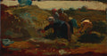 Women Working in a Field by Winslow Homer (American, 1836–1910) - American Realist canvas print