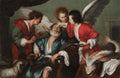 The Healing of Tobit by Bernardo Strozzi (Italian, 1581?-1644) - Classic Art canvas print