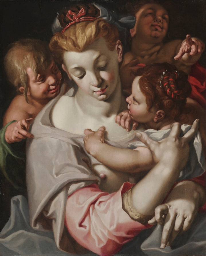 Charity by Abraham Bloemaert (Dutch, 1566–1651) - Classic Art canvas print