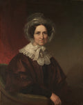 Sarah Eliot Scoville by Asher B. Durand (American, 1796–1886) - Classic Art canvas print