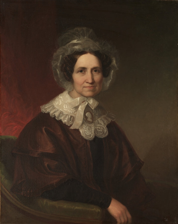 Sarah Eliot Scoville by Asher B. Durand (American, 1796–1886) - Classic Art canvas print