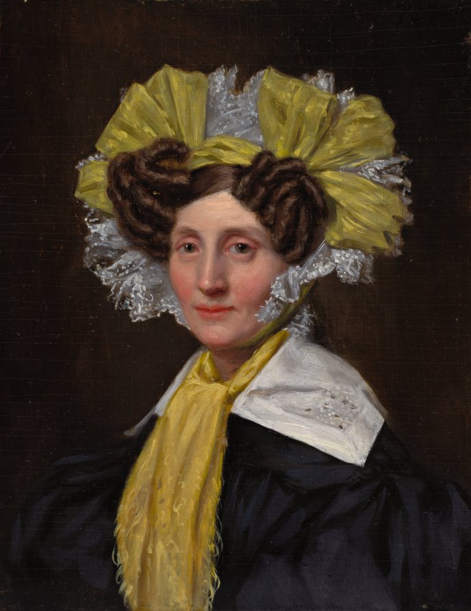 Mrs. Pearson possibly Sarah Thompson Pearson by Pieter Christoffel Wonder (Dutch, 1780–1852) - Classic Art canvas print