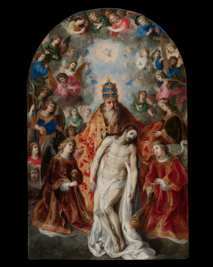 The Trinity by Hendrik van Balen (Flemish, 1575–1632) - Classic Art canvas print